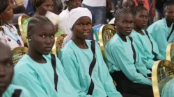 Pope Francis met 2,500 internally displaced persons during his visit to Juba, South Sudan, on Feb. 4, 2023. Elias Turk/CNA