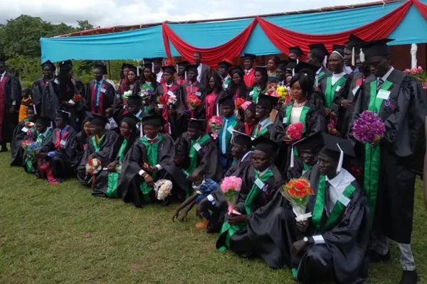 New graduate nurses and midwives from South Sudan's Catholic Health Training Institute (CHTI). Credit: Courtesy Photo