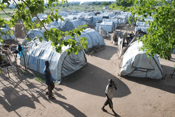 Gumbo Camp  which hosts more than 9,800 IDPs. / Agenzia Info Salesiana (ANS)