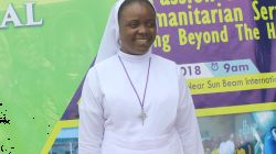 Sr. Anthonia Orji, DSP, Education Officer and Manager of the Welfare, Empowerment Mobility (WEM)  in Accra Archdiocese. / Rays of Hope WEM Centre