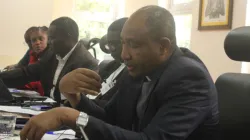 Fr. Anthony Makunde speaking during a Synodality Resources Team workshop in Nairobi. Credit: ACI Africa