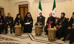 The heads of Churches and their representatives in Syria meet the de facto leader. / Credit: Add Alsama/Facebook