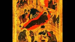 Andrei Rublev, “The Nativity,” 1405. / Credit: Public domain