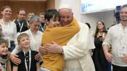 Pope Francis’ general audience in the Paul VI Hall at the Vatican, Feb. 9, 2022. Vatican Media.