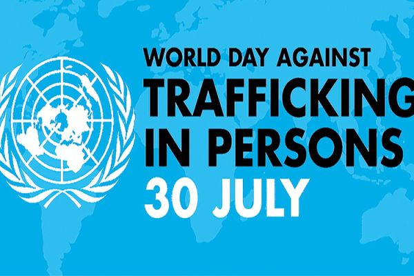 Logo on the World Day Against Trafficking in Persons. / United Nations