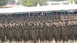 The first batch of the unified armed forces. Credit: Courtesy Photo