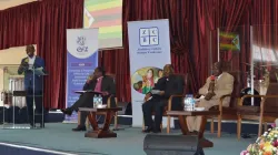 Members of the Zimbabwe Heads of Christian Denominations (ZHOCD) at a press conference in Harare in 2019. Credit: ZHOCD