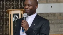 Fr. Martin Njihia addressing Catholic journalists during the 57th World Communication Day (WCD) in Kenya's Nairobi Archdiocese. Credit: ACI Africa