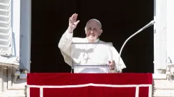 Pope Francis gives the Angelus address on Dec. 19, 2021. Vatican Media.