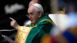 Pope Francis celebrated Mass for Rome’s Congolese community in St. Peter's Basilica on July 3, 2022. Daniel Ibanez/CNA