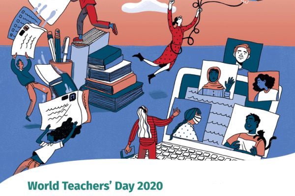 A Poster for World Teachers’ Day 2020. / UNESCO