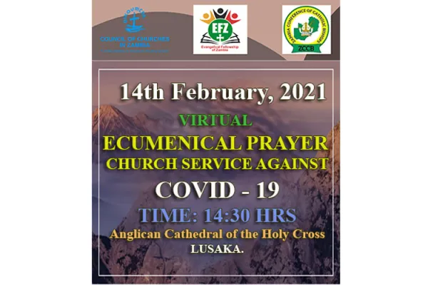 Christian Leaders in Zambia to Hold Ecumenical Session “to pray against the Coronavirus”