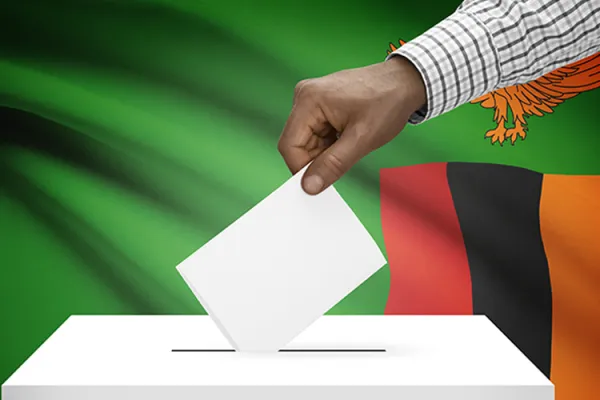 An image showing vote casting in Zambia. Credit: Courtesy Photo